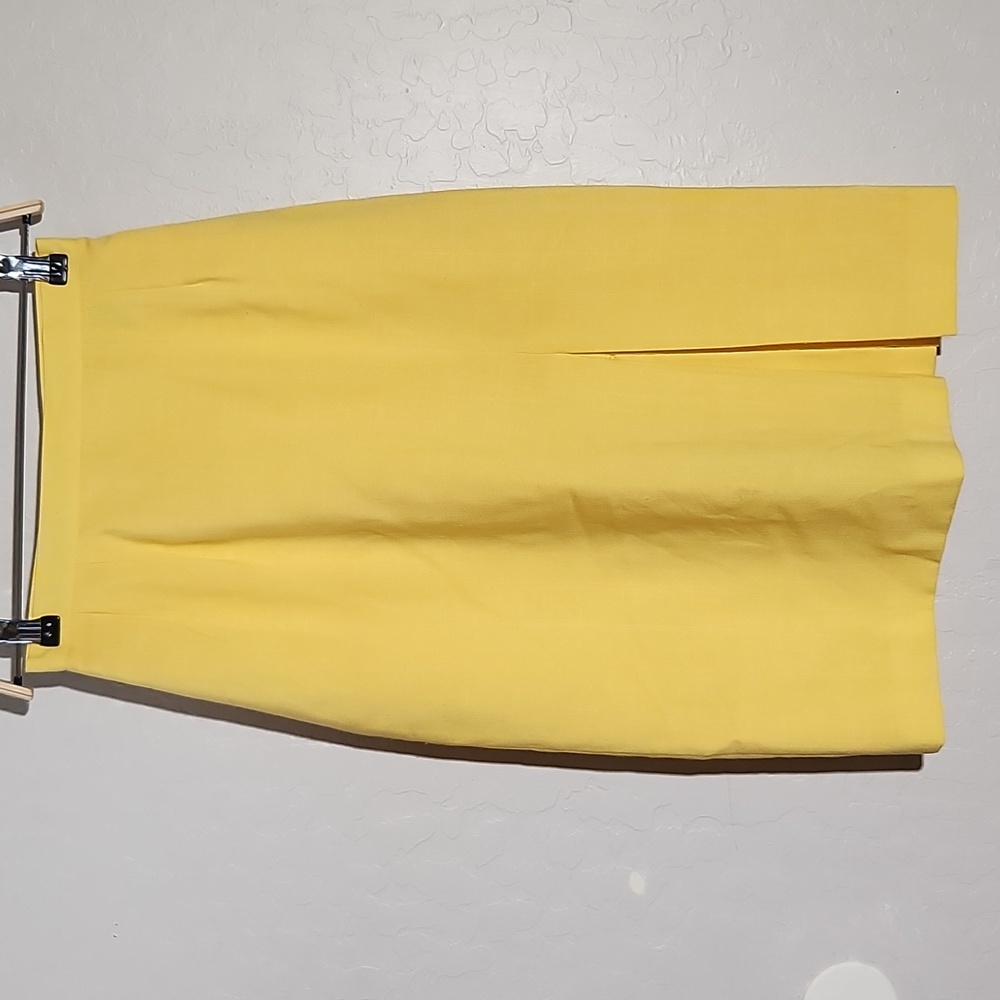 STIRLING COOPER Petite Vintage Yellow Skirt 6/7